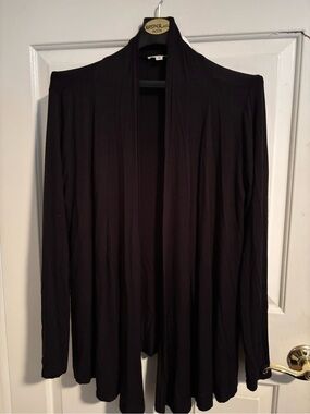 Zenana Premium Black Cardigan